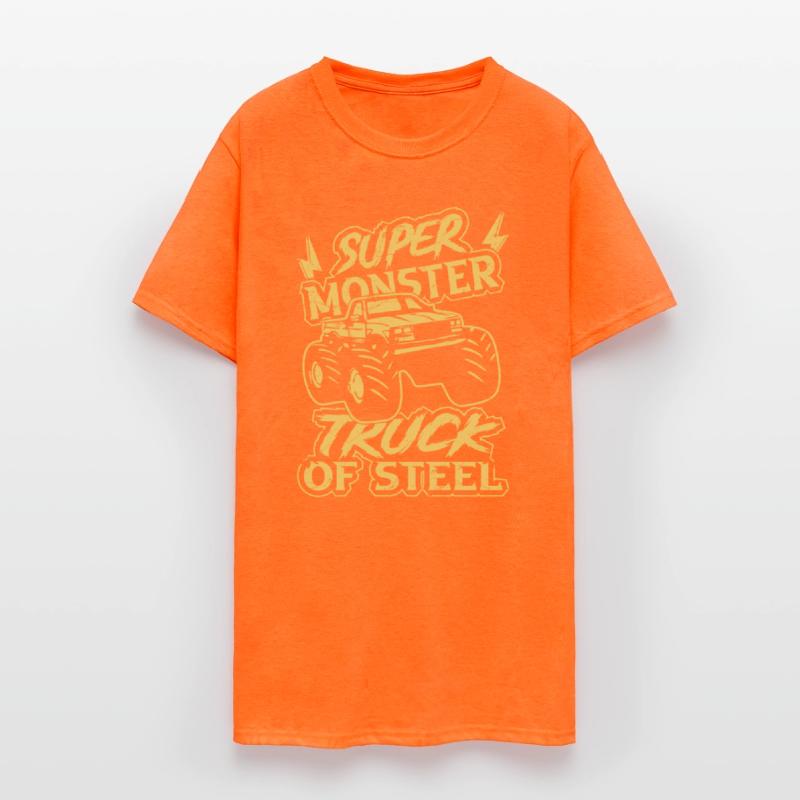 Super Monster Truck Of Steel