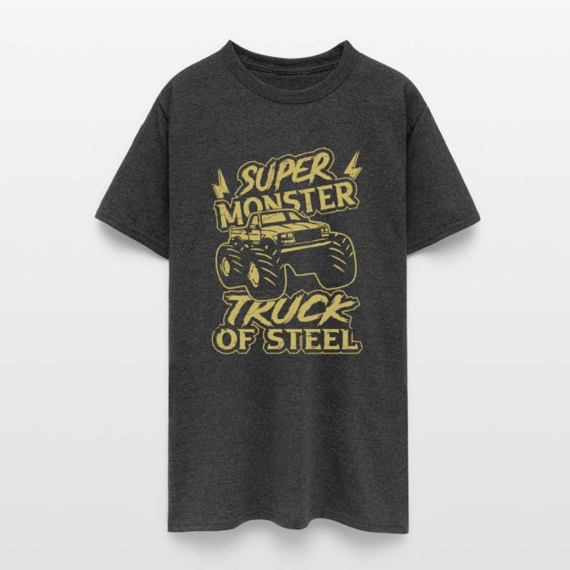 Super Monster Truck Of Steel