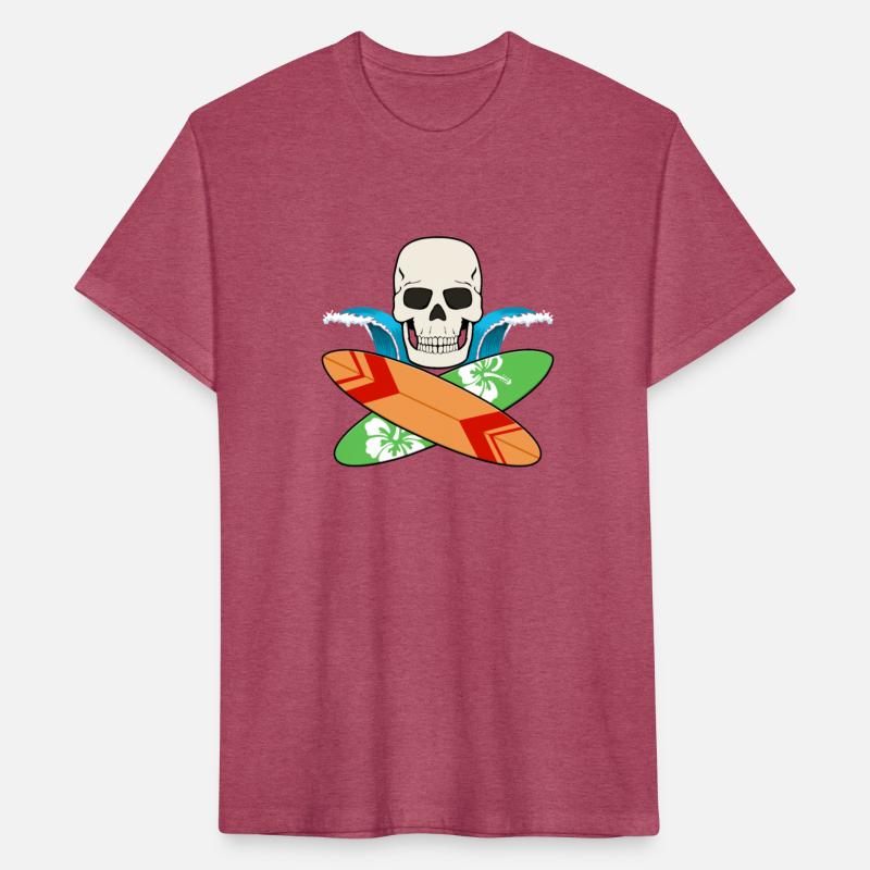 SURFBOARD SKULL