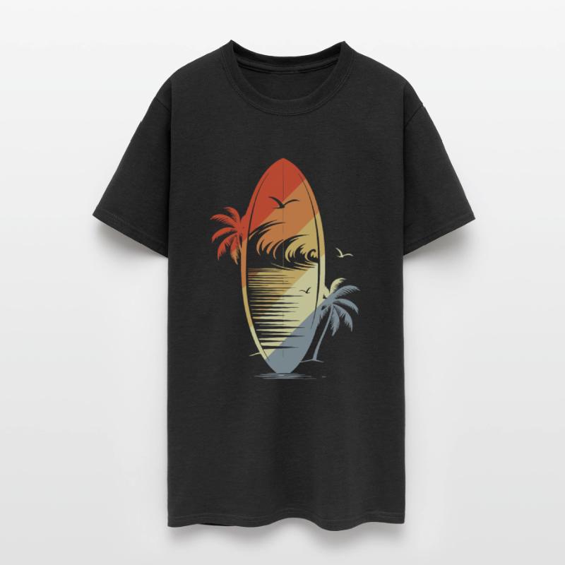 Surfboard Vintage Graphic