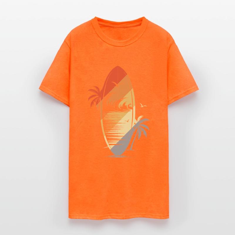 Surfboard Vintage Graphic