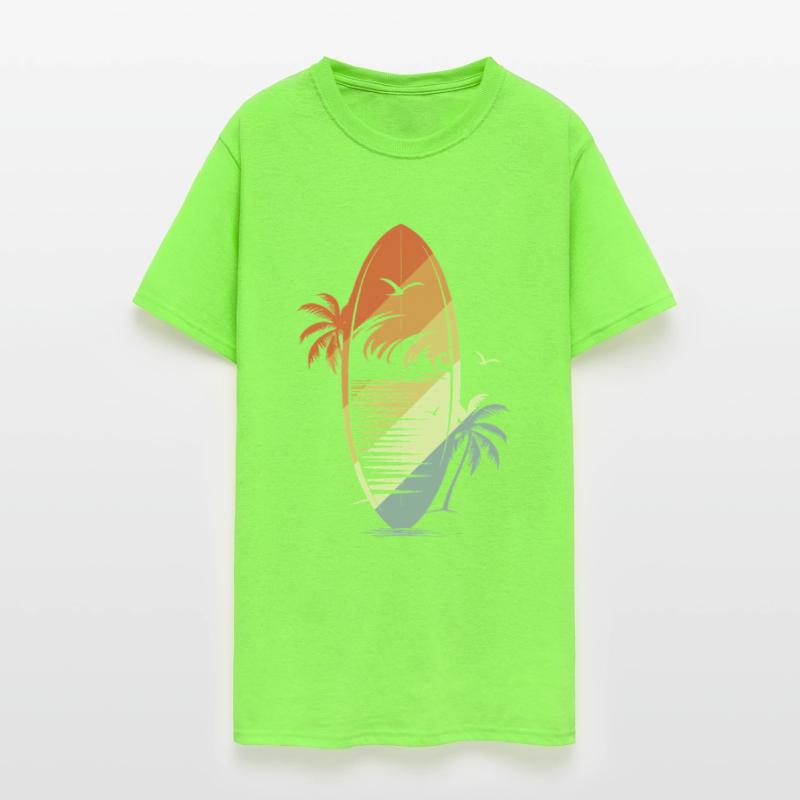 Surfboard Vintage Graphic