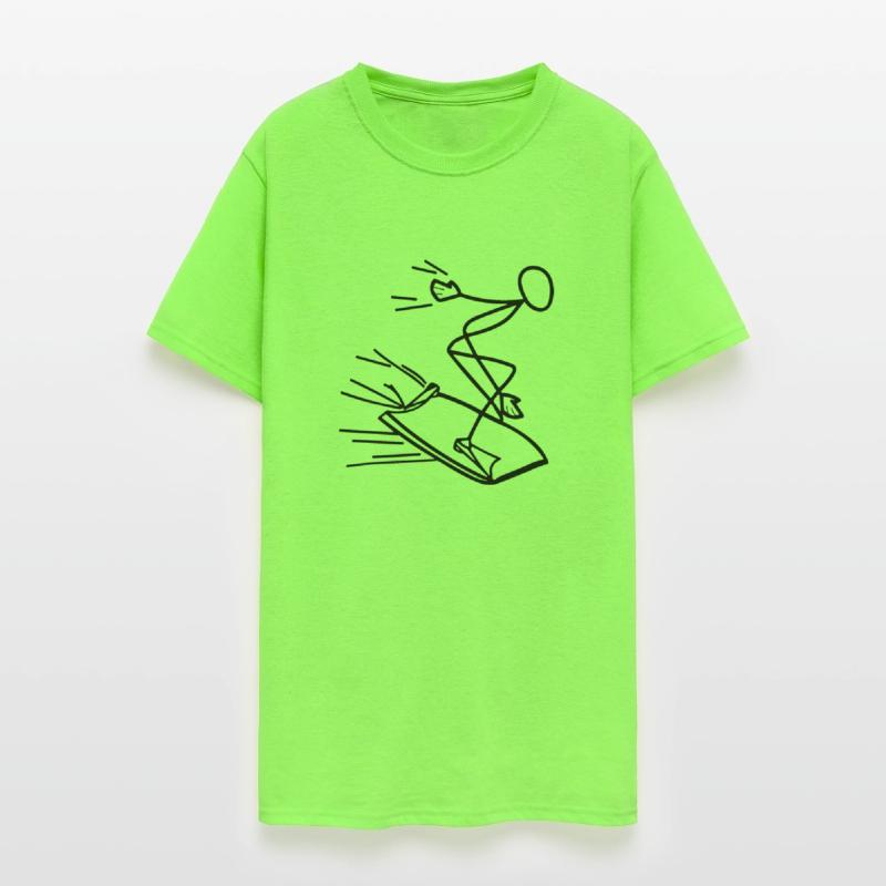 Surfer Bodyboarding on Bodyboard