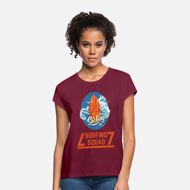 Surfing Squad - Surfing Team Design - Beach Vibes