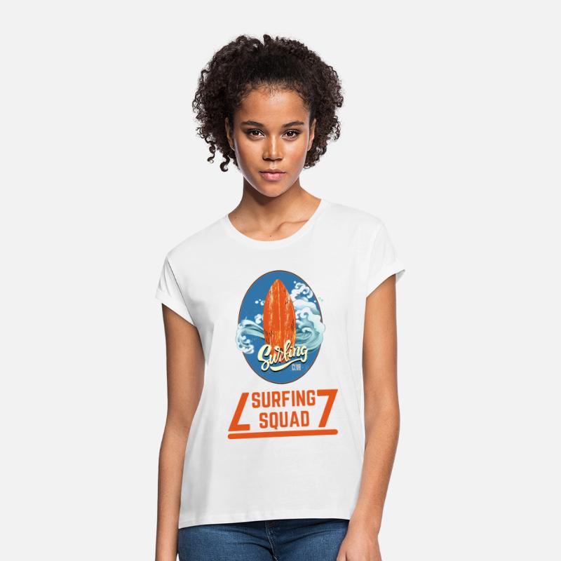 Surfing Squad - Surfing Team Design - Beach Vibes