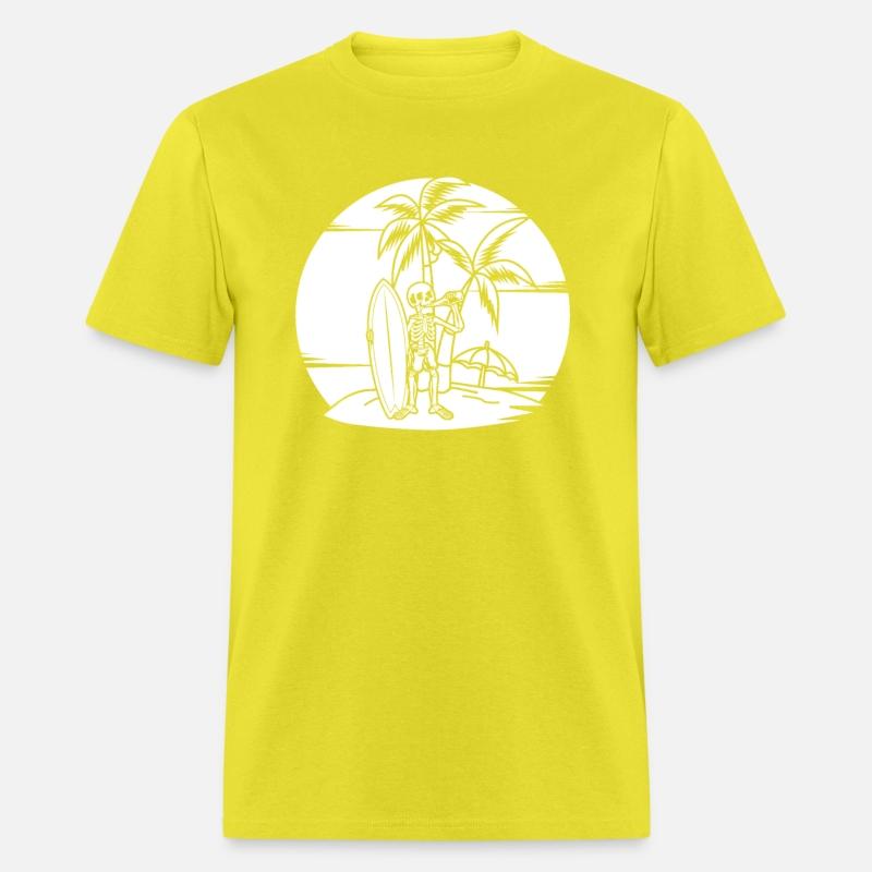 Surfing Surfer Skeleton