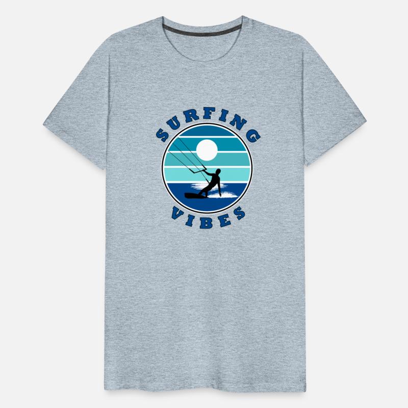 Surfing Vibes – retro 3 - kite surfer