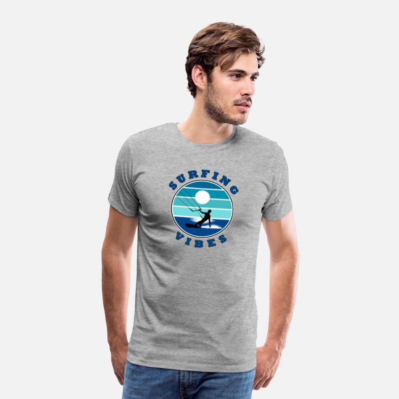 Surfing Vibes – retro 3 - kite surfer