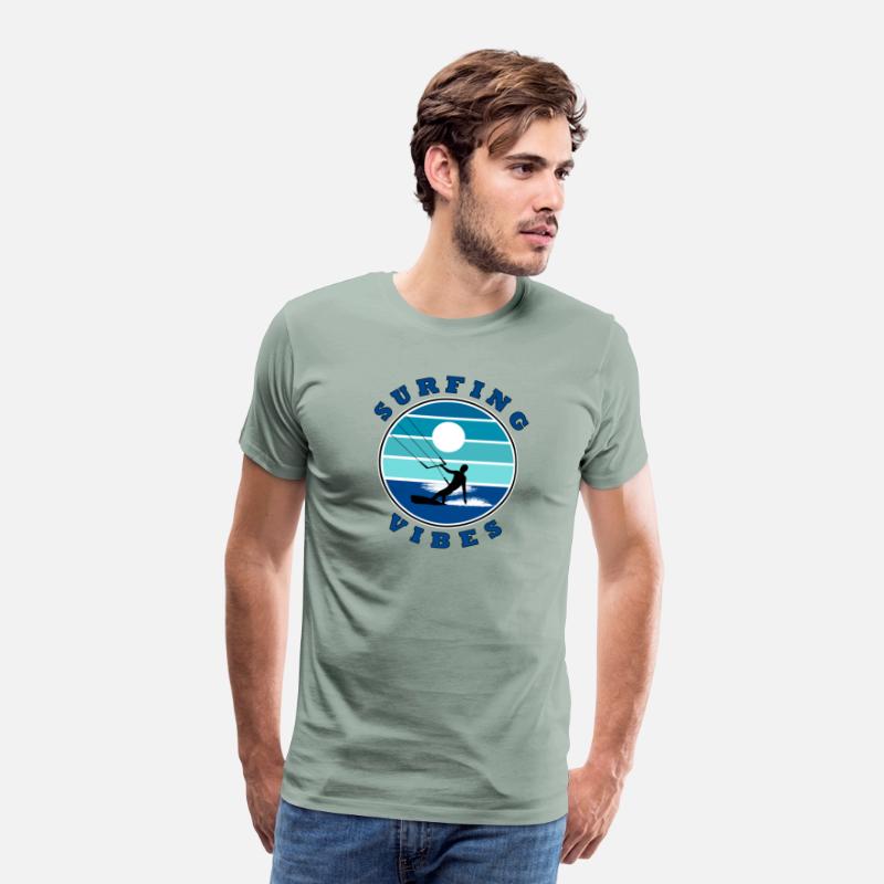 Surfing Vibes – retro 3 - kite surfer
