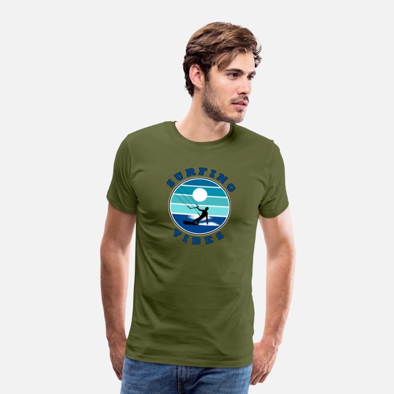 Surfing Vibes – retro 3 - kite surfer