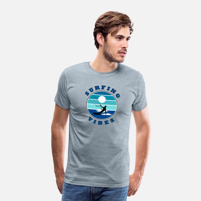 Surfing Vibes – retro 3 - kite surfer