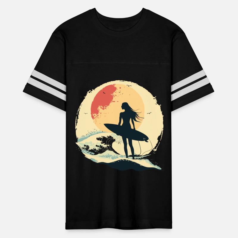 Surfing Woman