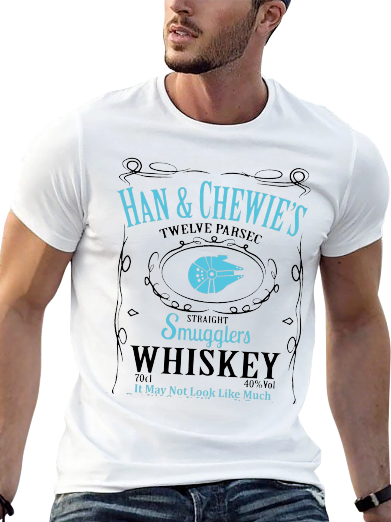 Han & Chewies Smugglers Whiskey Star Wars T-Shirt
