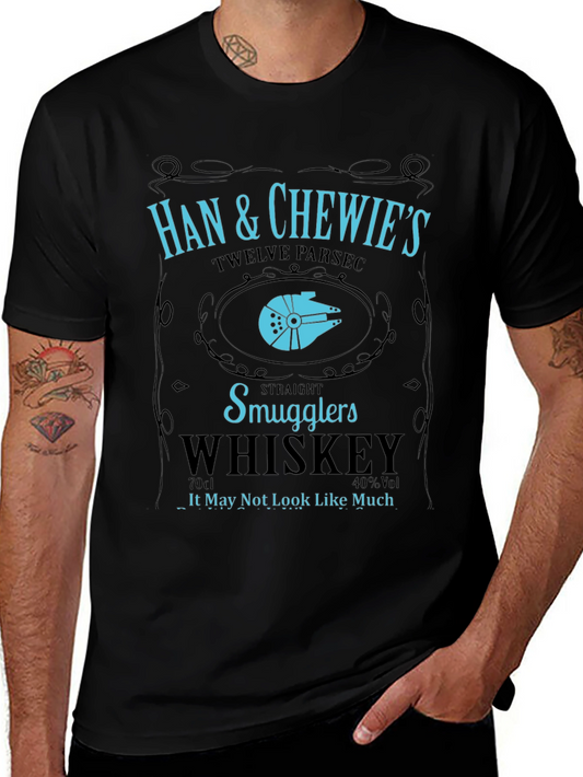 Han & Chewies Smugglers Whiskey Star Wars T-Shirt