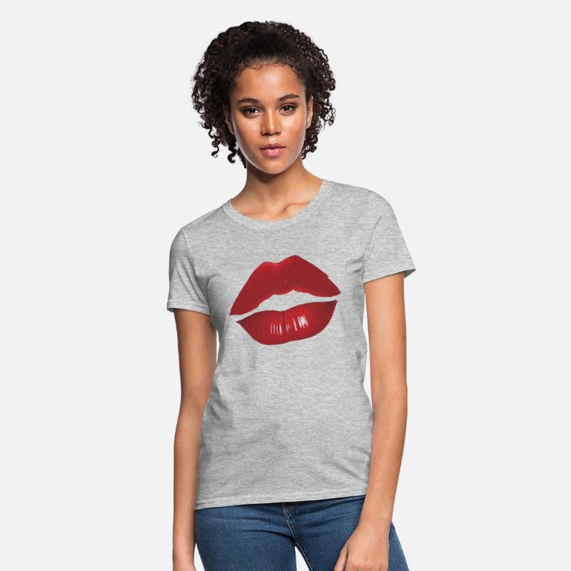 T-shirts Design love kiss