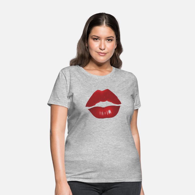 T-shirts Design love kiss