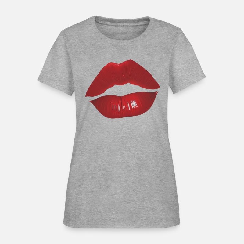 T-shirts Design love kiss