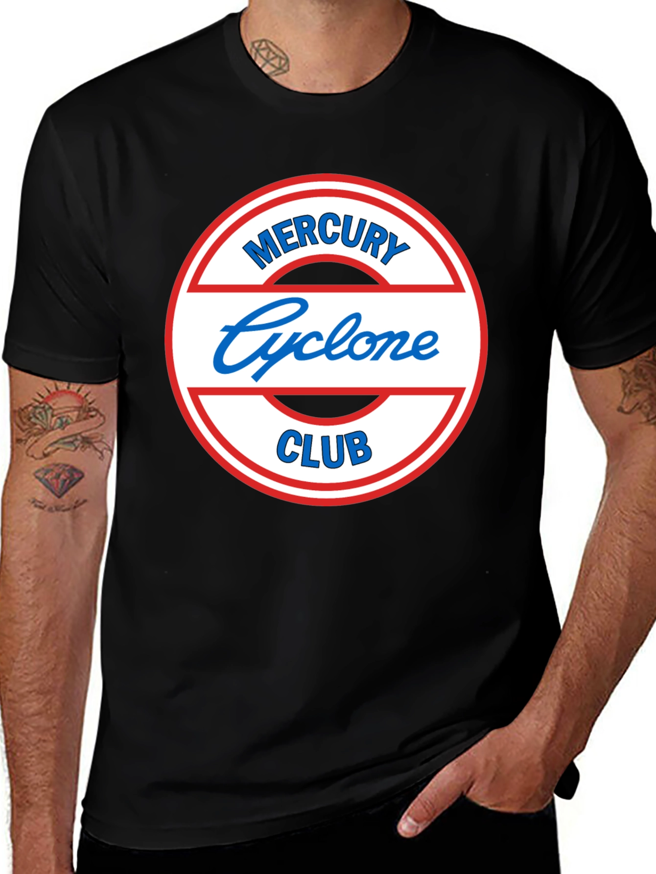 Mercury Cyclone Club T-Shirt - Classic Car Enthusiast Apparel