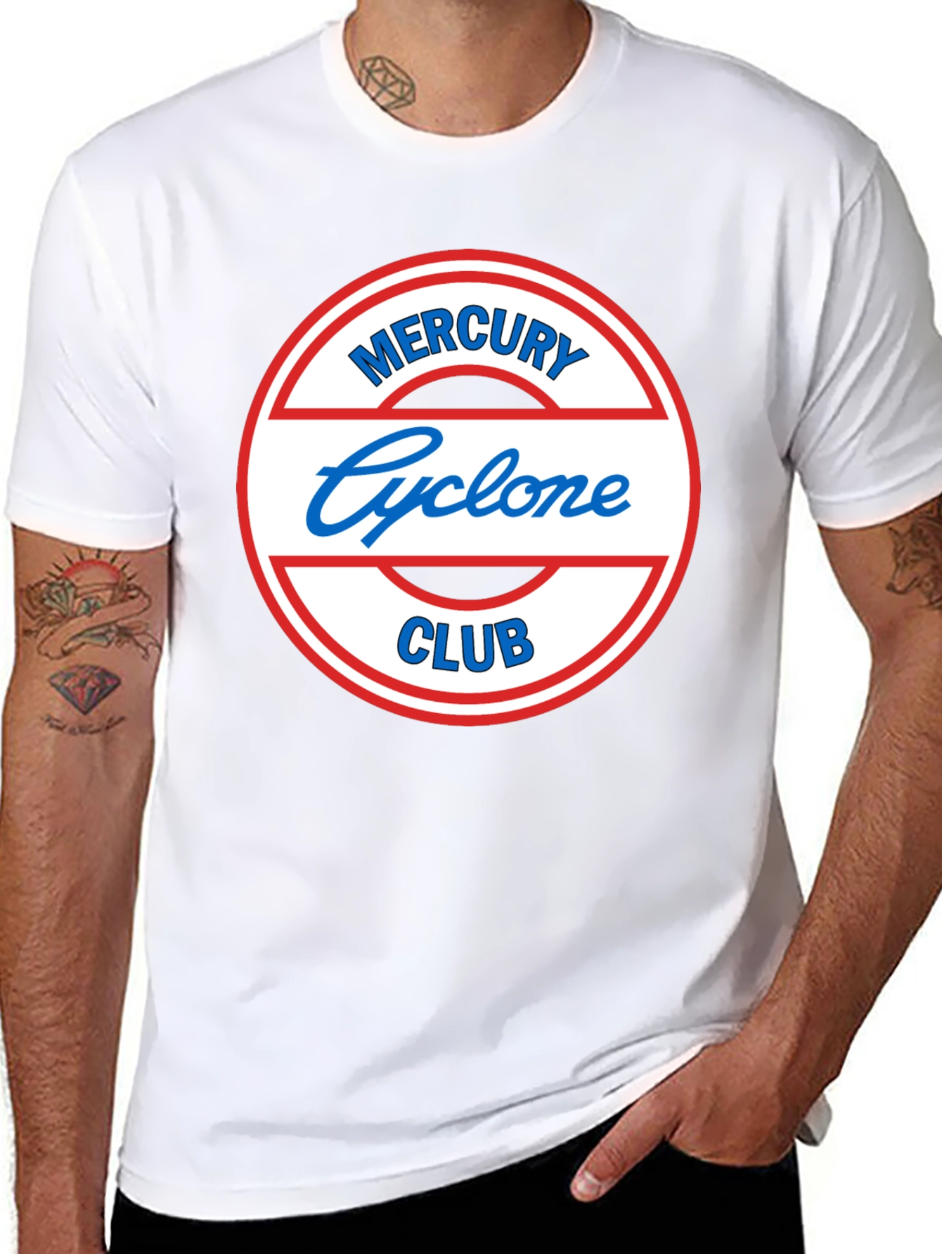 Mercury Cyclone Club T-Shirt - Classic Car Enthusiast Apparel