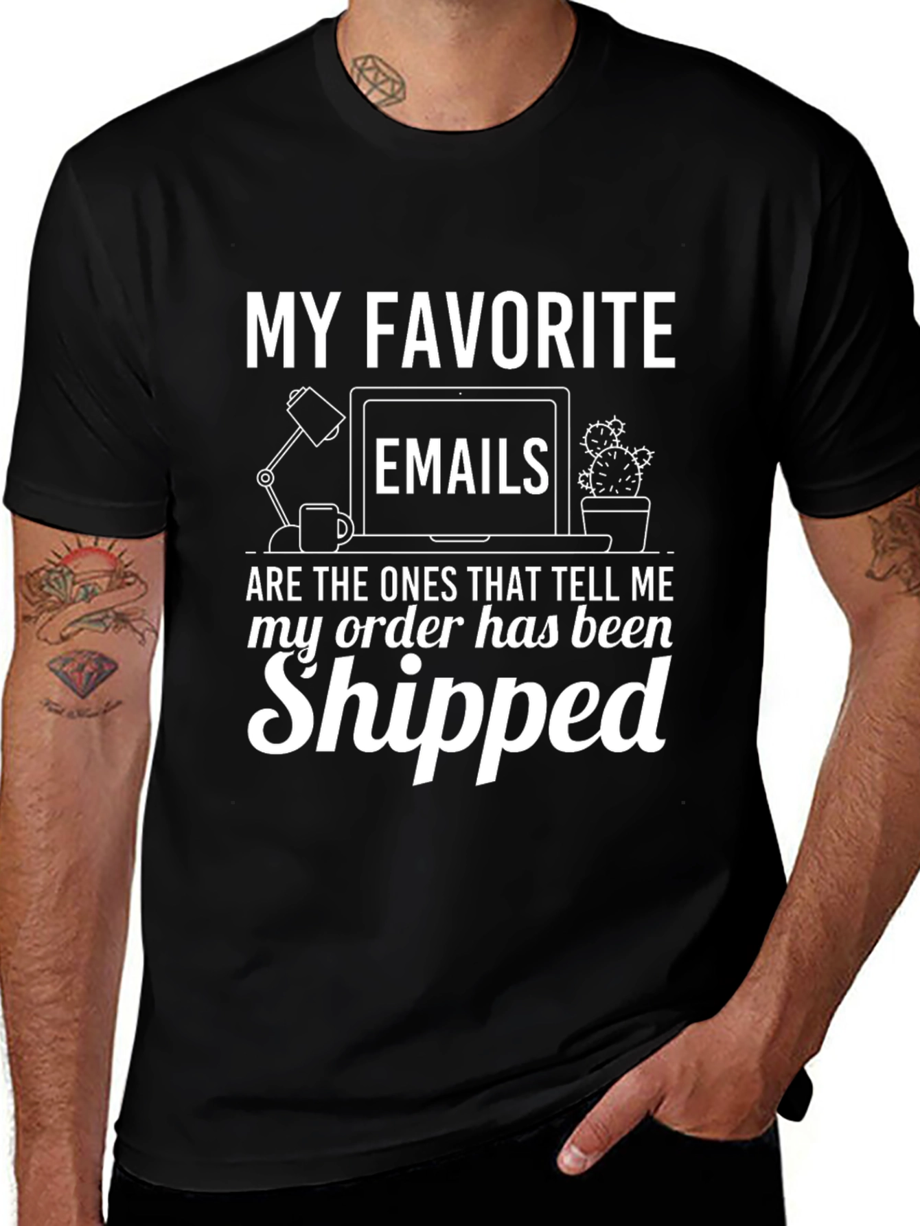 My Favorite Emails T-Shirt - Order Shipped!