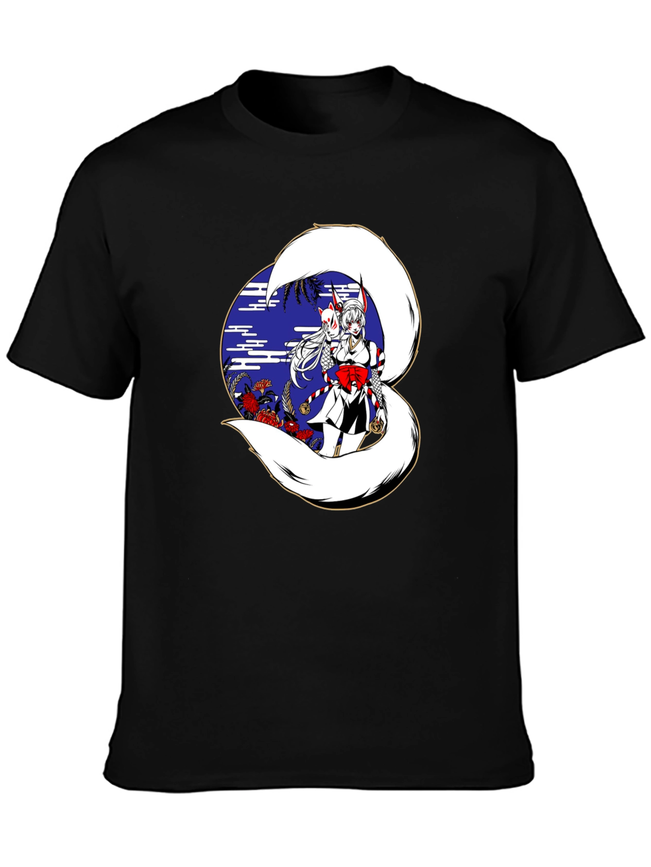 Anime Kitsune T-Shirt