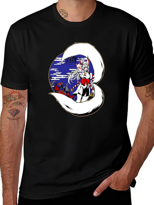 Anime Kitsune T-Shirt