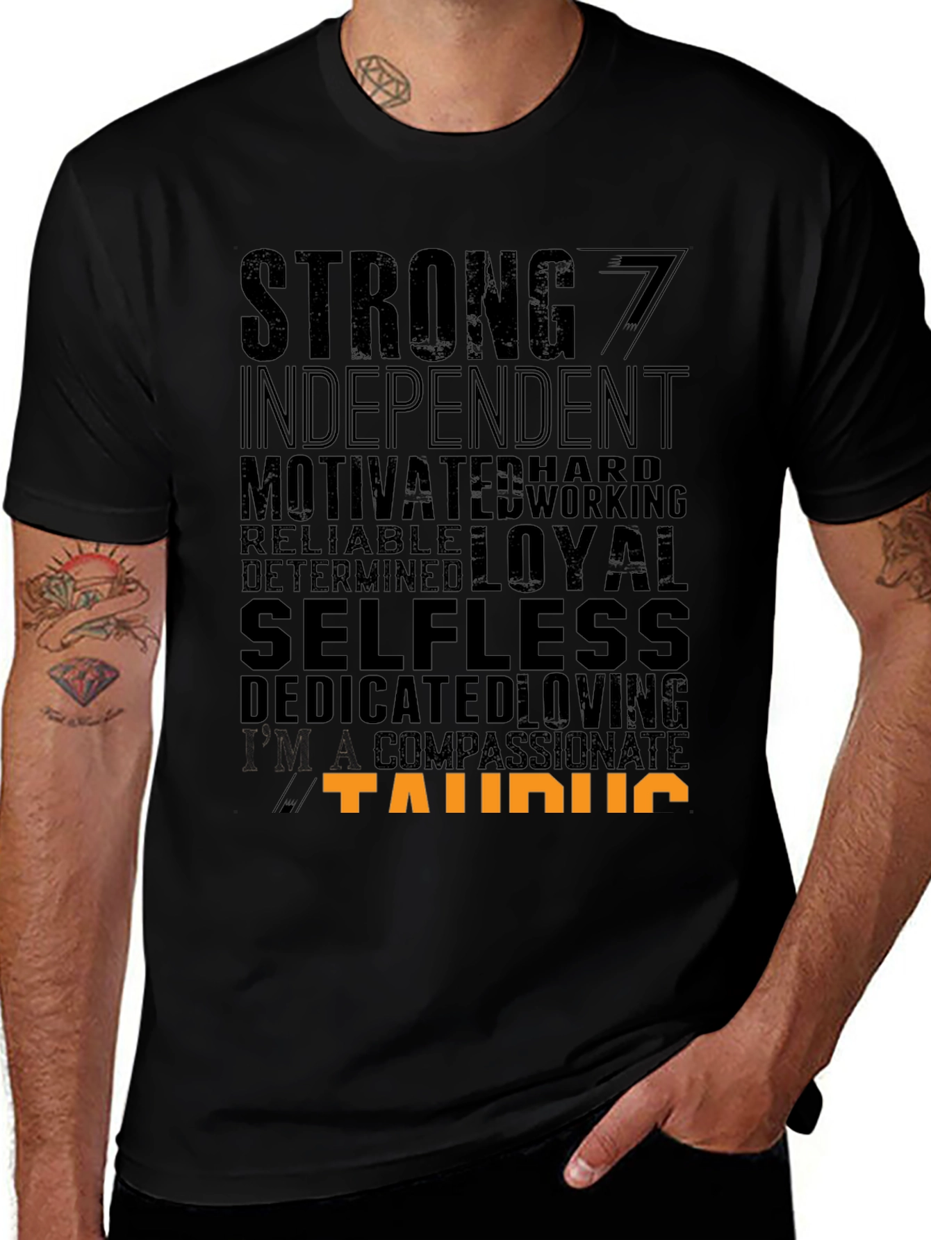 Taurus Zodiac Sign T-Shirt