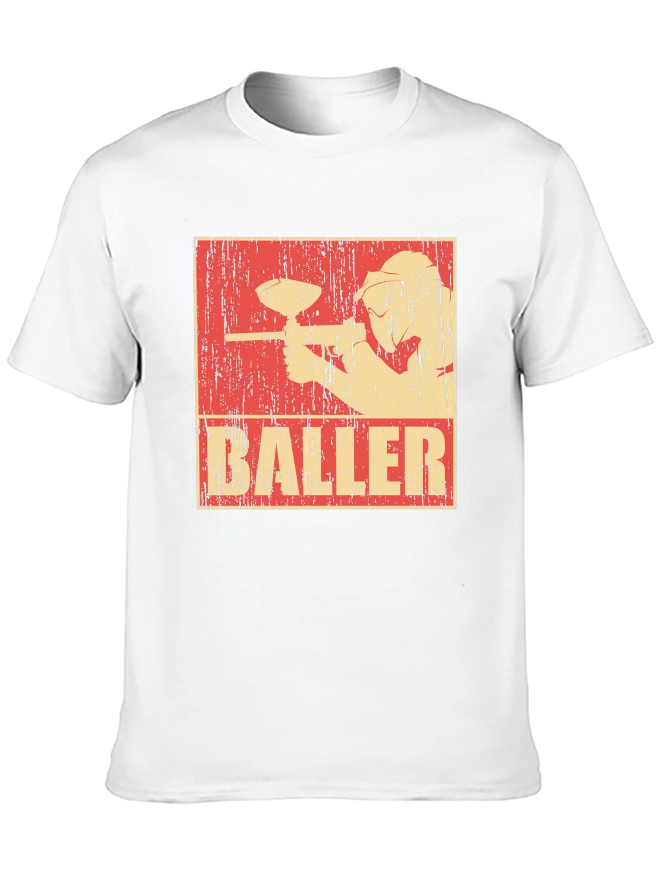 Paintball Baller Tee - Retro Style Graphic T-Shirt