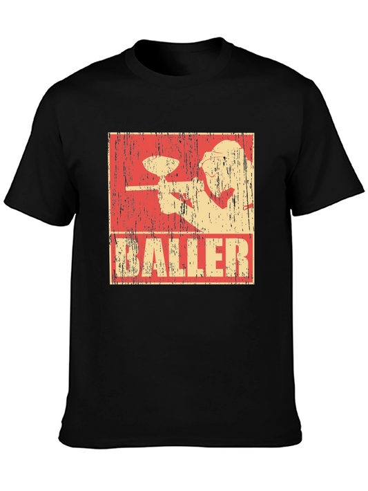 Paintball Baller Tee - Retro Style Graphic T-Shirt