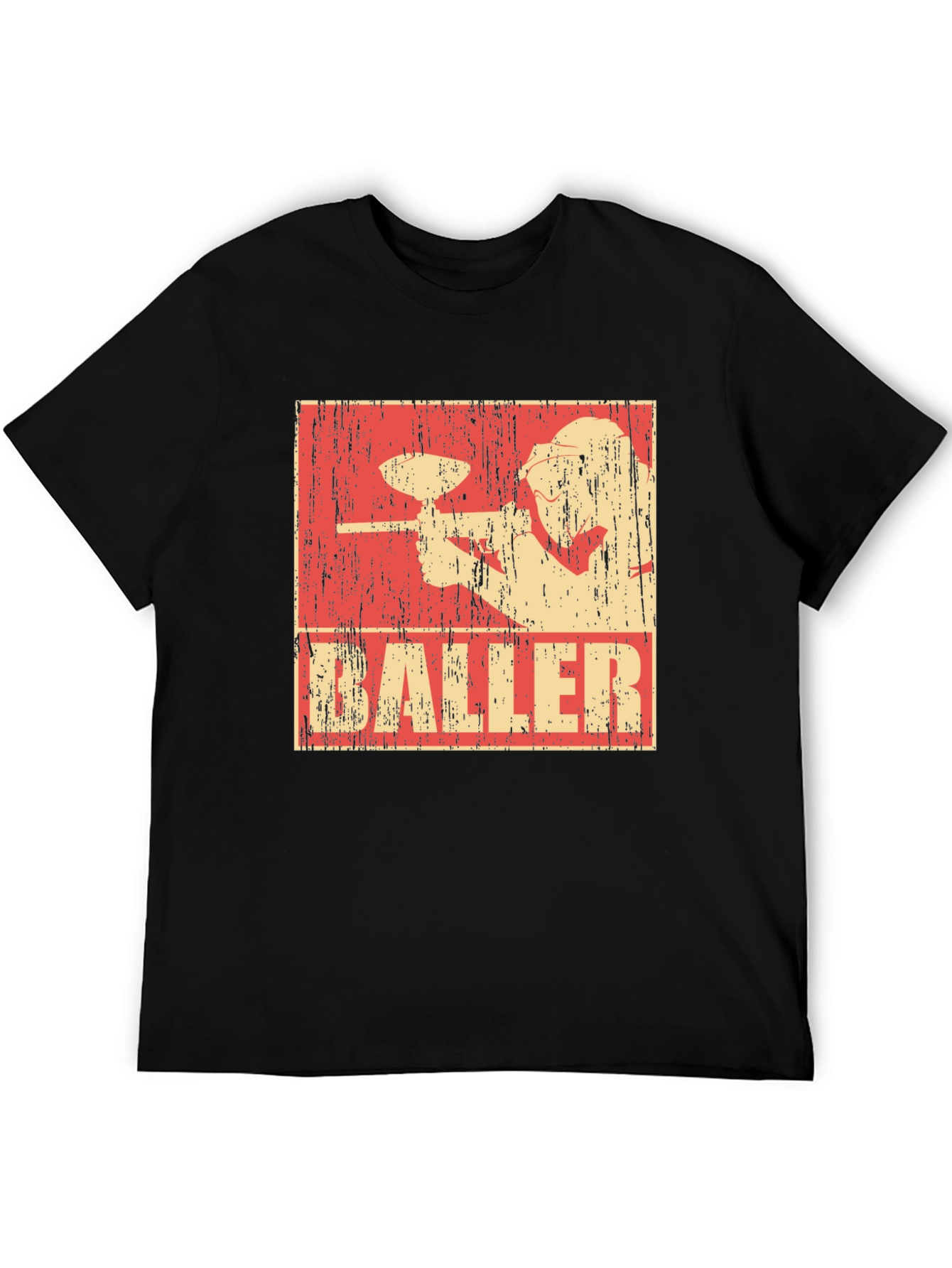 Paintball Baller Tee - Retro Style Graphic T-Shirt