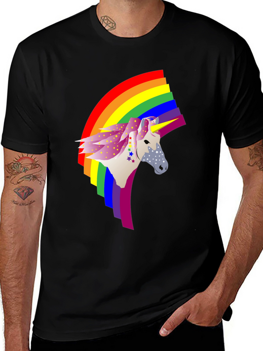 Rainbow Unicorn Graphic Tee