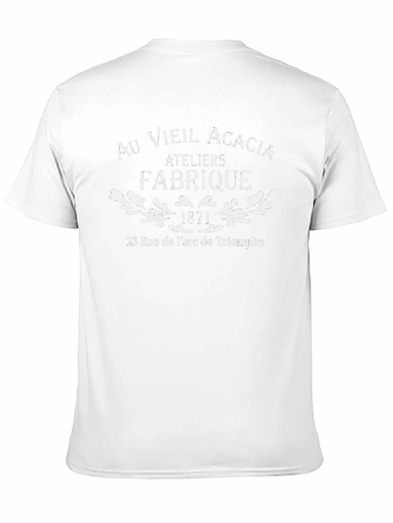 Au Vieil Acacia T-Shirt - Black