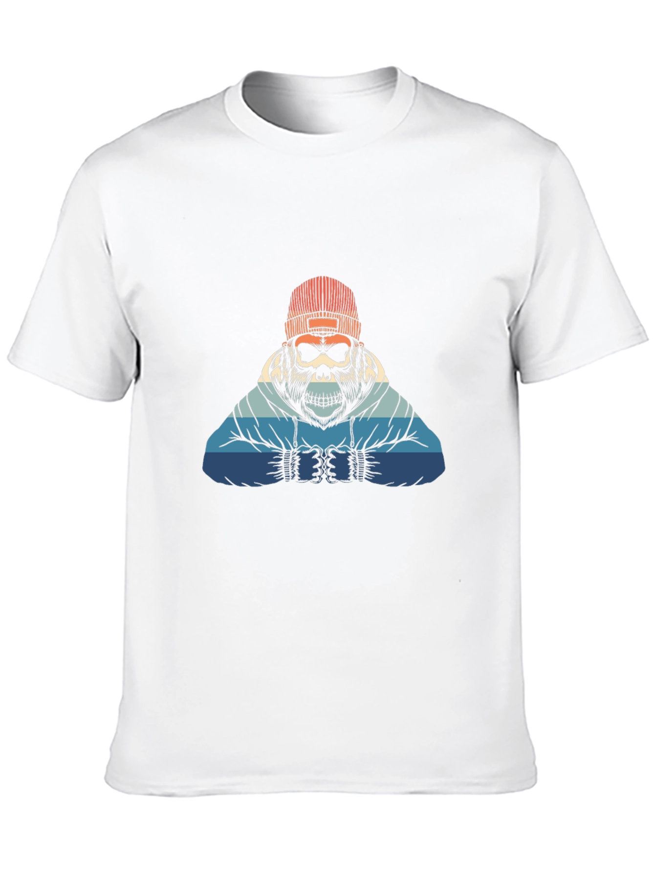 Retro Skull Gorilla Graphic Tee