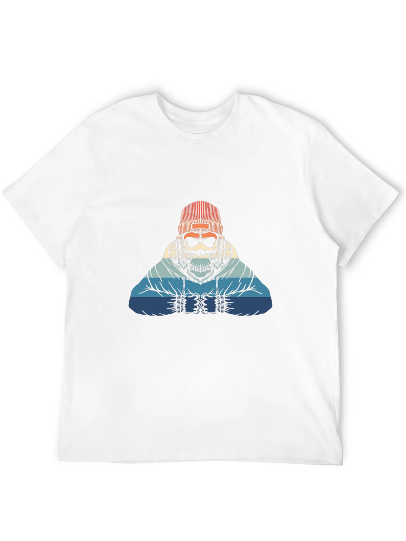 Retro Skull Gorilla Graphic Tee