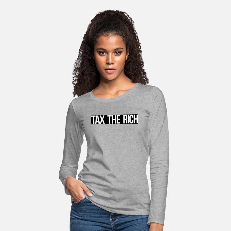 Tax The Rich white on black