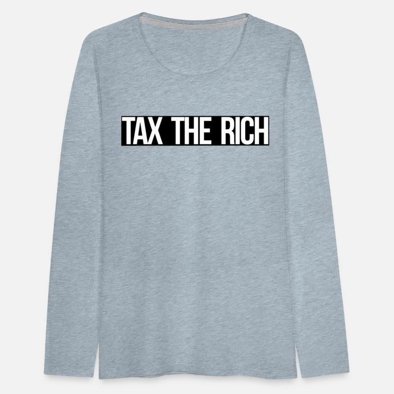 Tax The Rich white on black