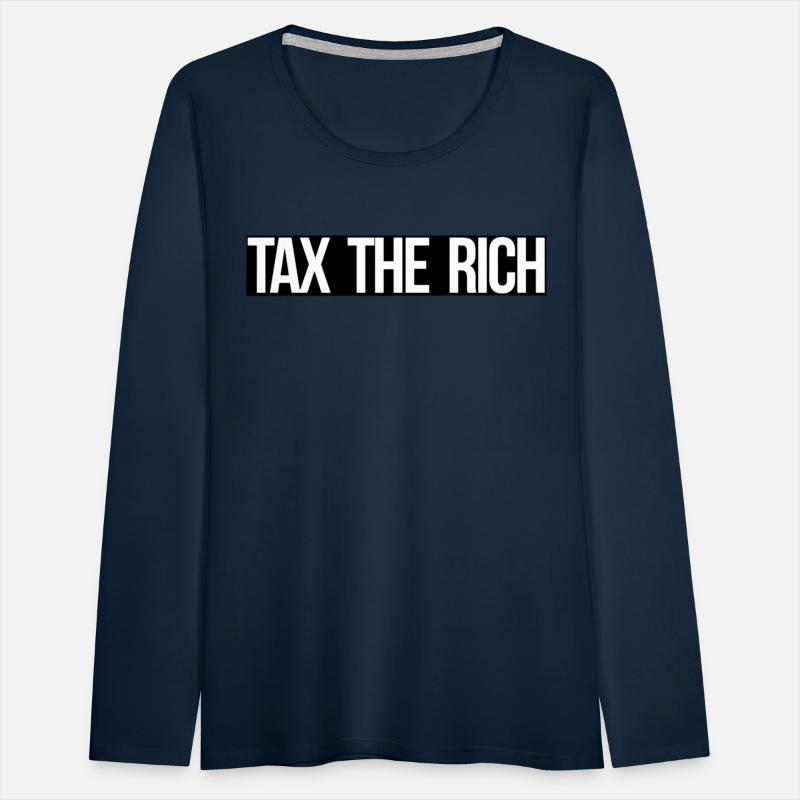 Tax The Rich white on black