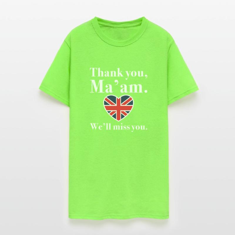 Thank You Ma’am We’ll Miss You