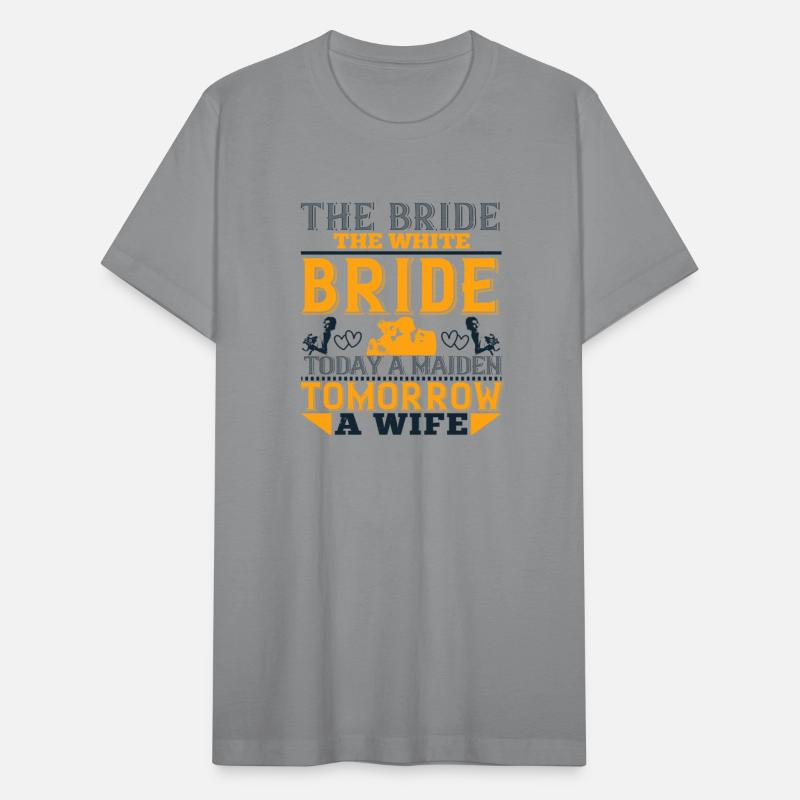 The bride, the white bride today a maiden,