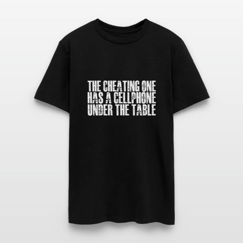 The Cheating One Has A Cellphone Under The Table 4