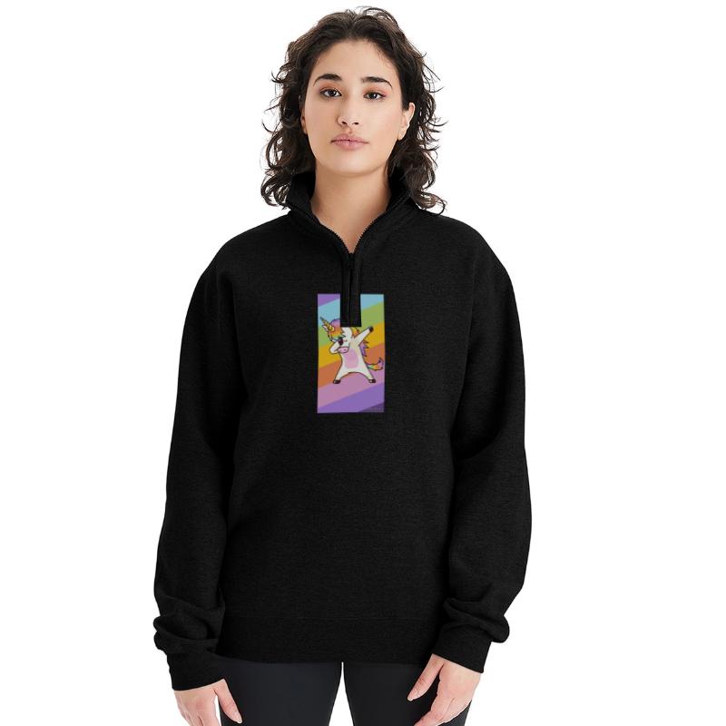 The Colorful Dabbing Unicorn