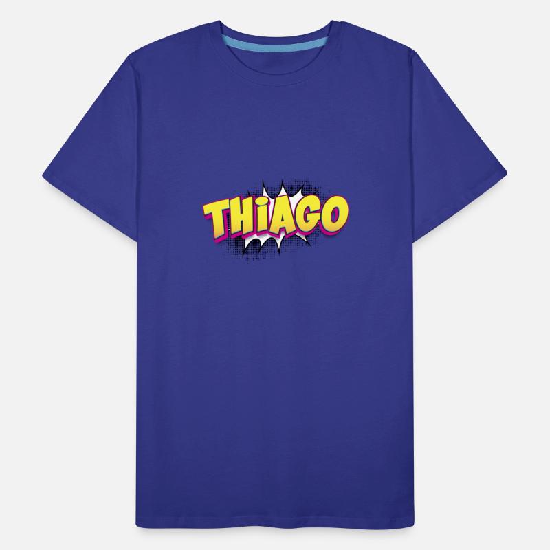 Thiago Custom Name Comic Book Style Pop Art,