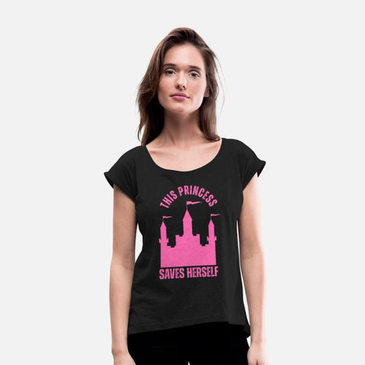 This Princess Saves Herself funny