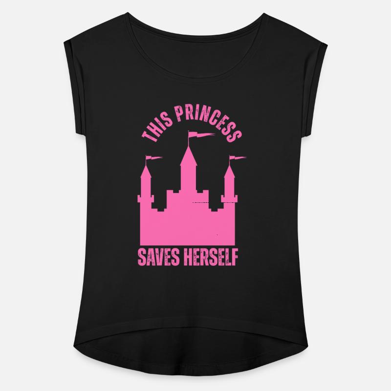 This Princess Saves Herself funny