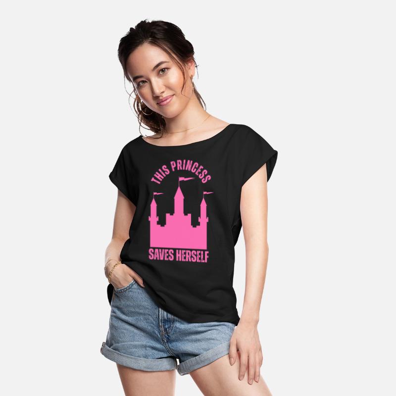 This Princess Saves Herself funny