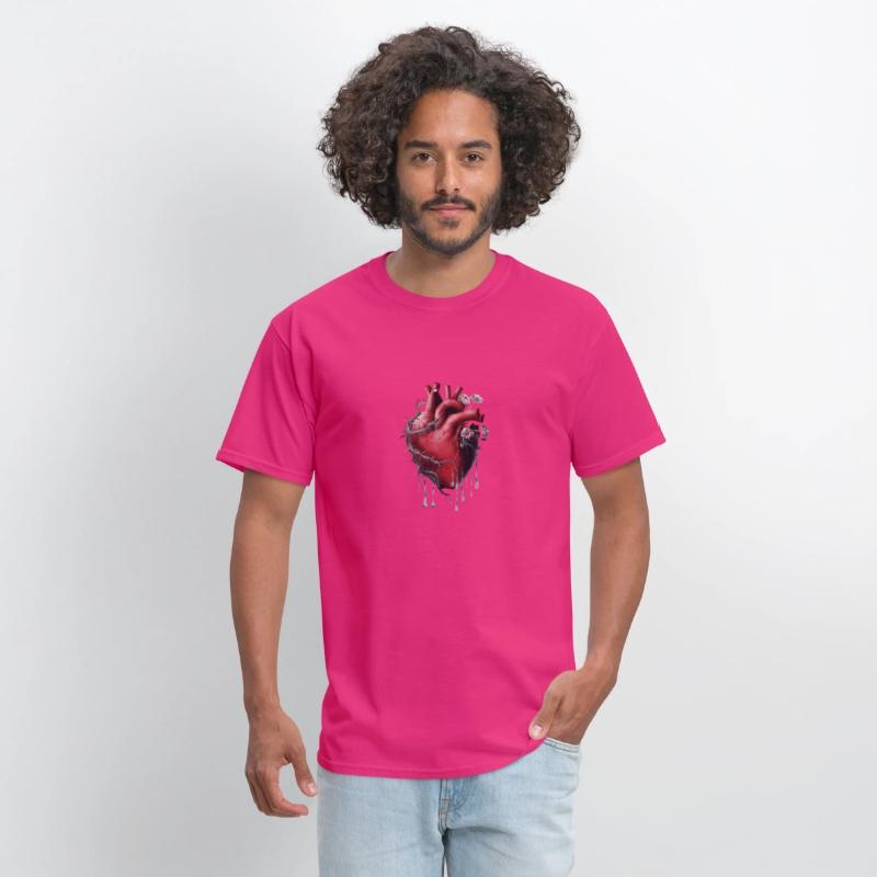 Thorny Heart Bloom Tee - Love, Pain, and Growth Gr