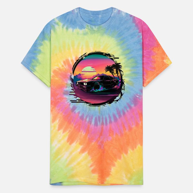 Timeless Wheels: Retro Wave Car Collection