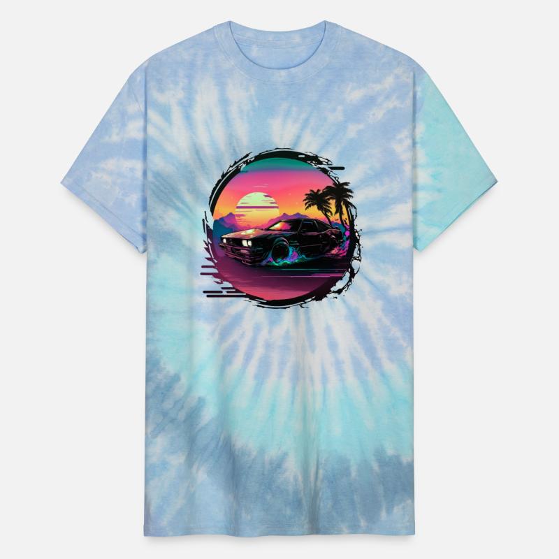 Timeless Wheels: Retro Wave Car Collection