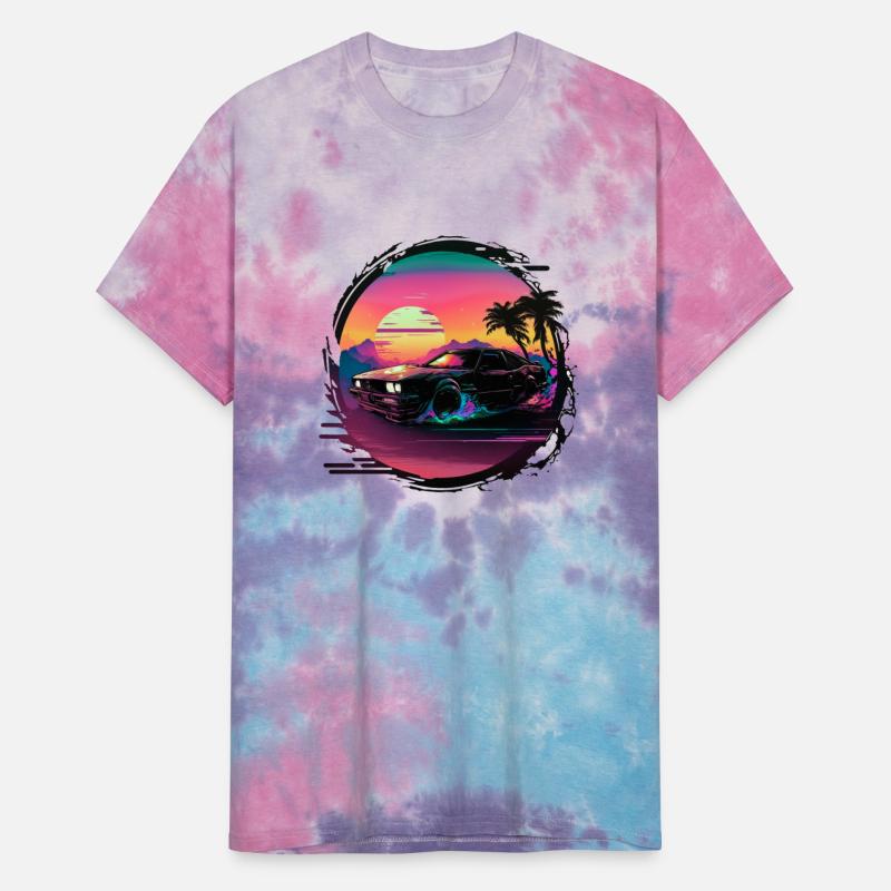 Timeless Wheels: Retro Wave Car Collection