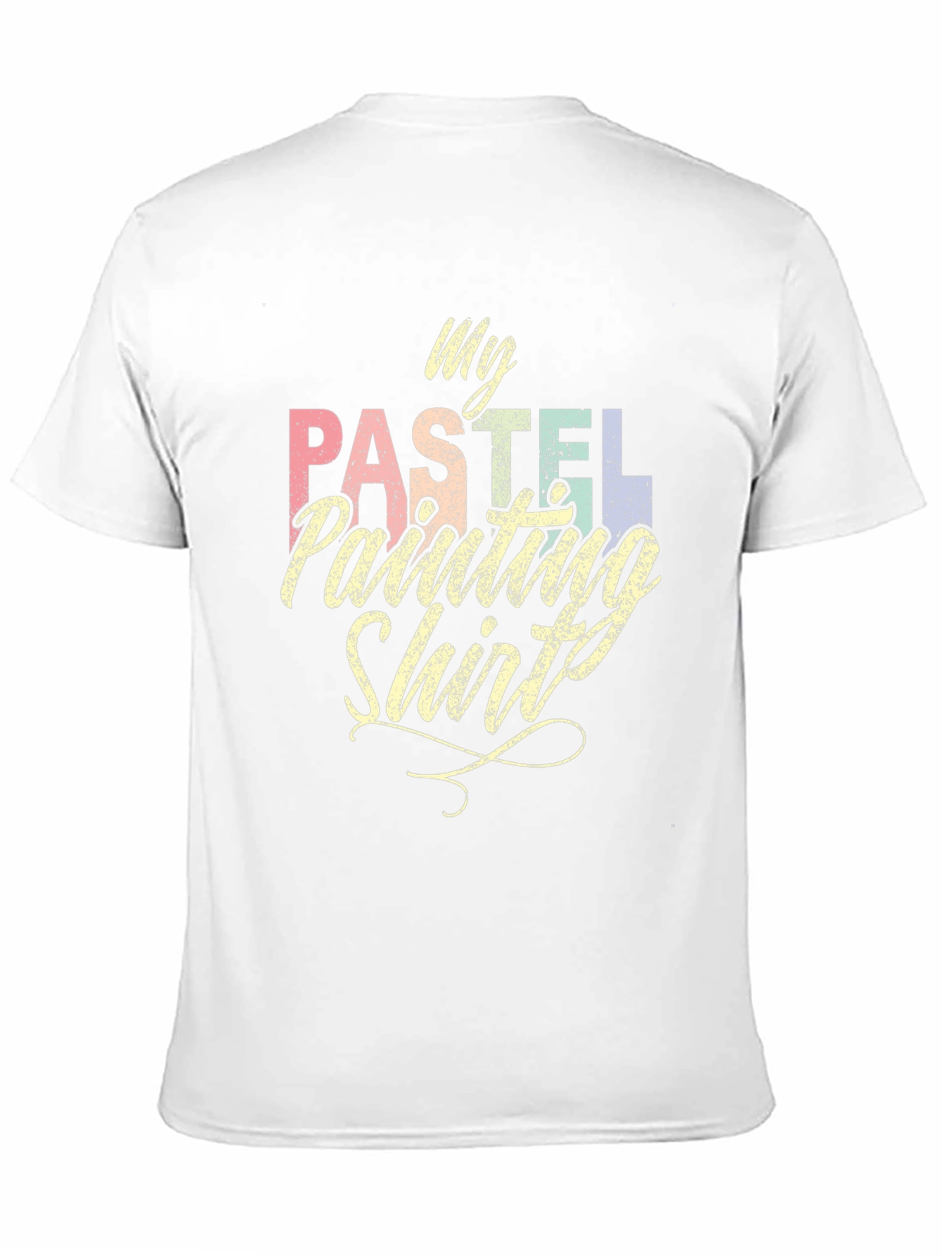 Pastel Painting Shirt - Artistic Graphic Tee